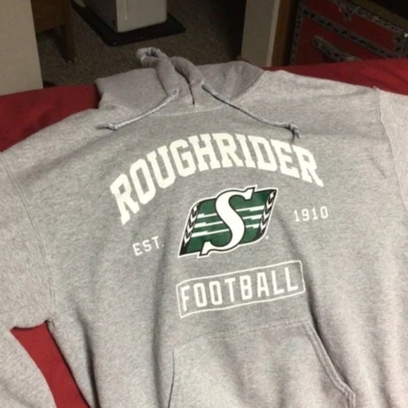 Ladies CFL SASKATCHEWAN ROUGHRIDERS hoodie - Picture 1 of 2